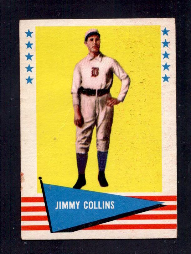 1961 Jimmy Collins Fleer Baseball Greats #99 Beaneaters Baseball Card