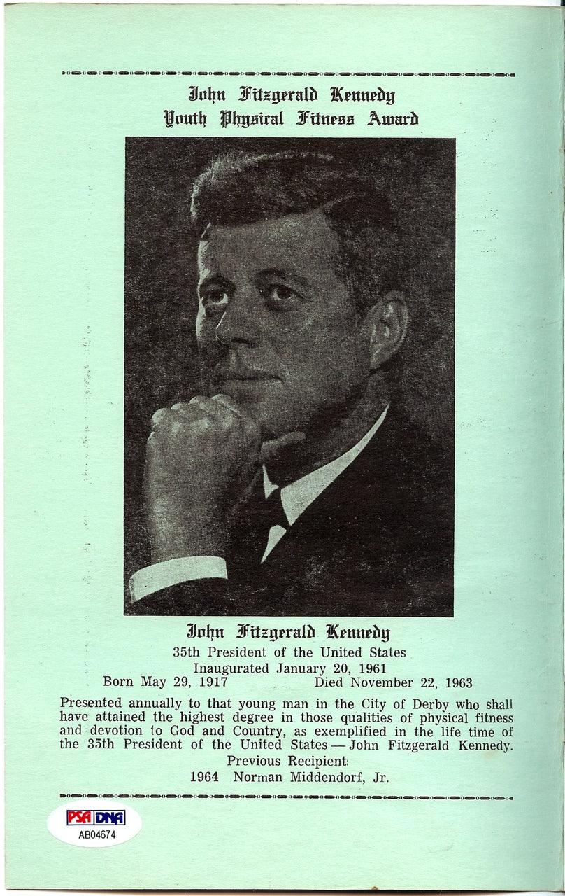 1965 Autographed Program With 8 Total Signatures including Elston Howard PSA/DNA #AB04674 - Image 2