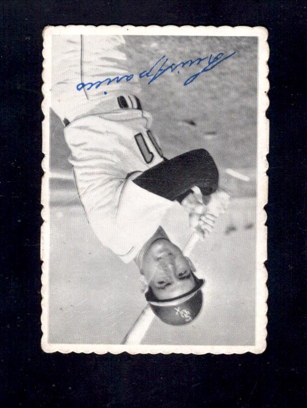 1969 Luis Aparicio Topps Deckle Edge #6 White Sox Baseball Card