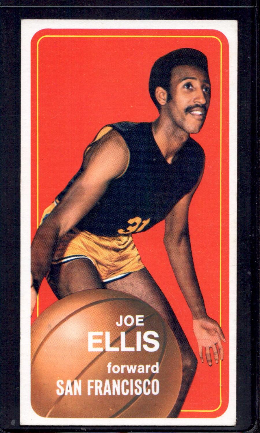 1970-71 Topps #28 Joe Ellis San Francisco Warriors Basketball Cards
