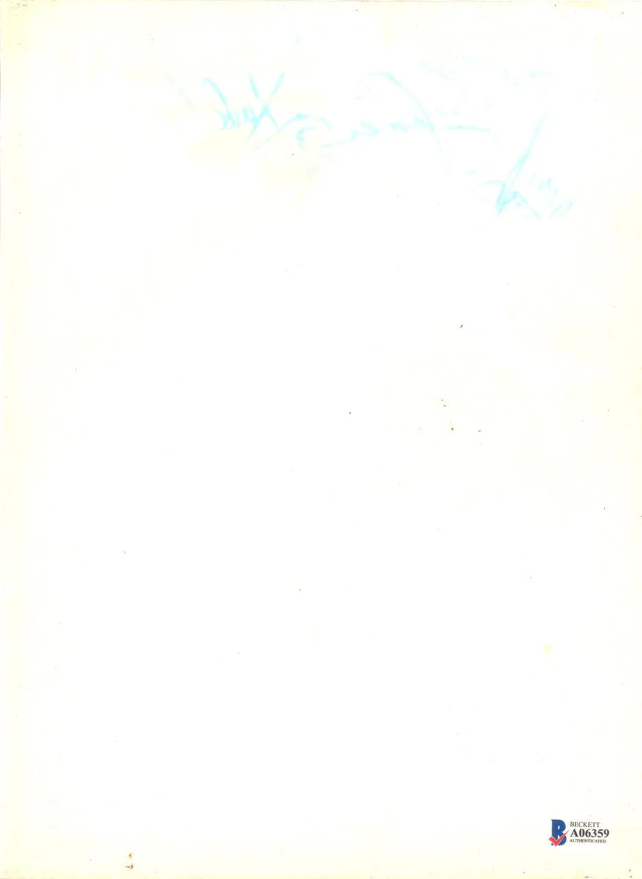1970's NBA/ABA Greats Autographed 8.5x11 Photo With 24 Total signatures Including John Williamson Beckett BAS #A06359 - Image 2