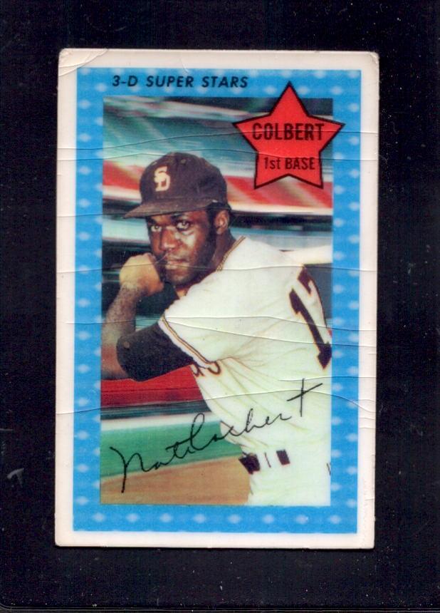 1971 Nate Colbert Kellogg's #72 Padres Baseball Card