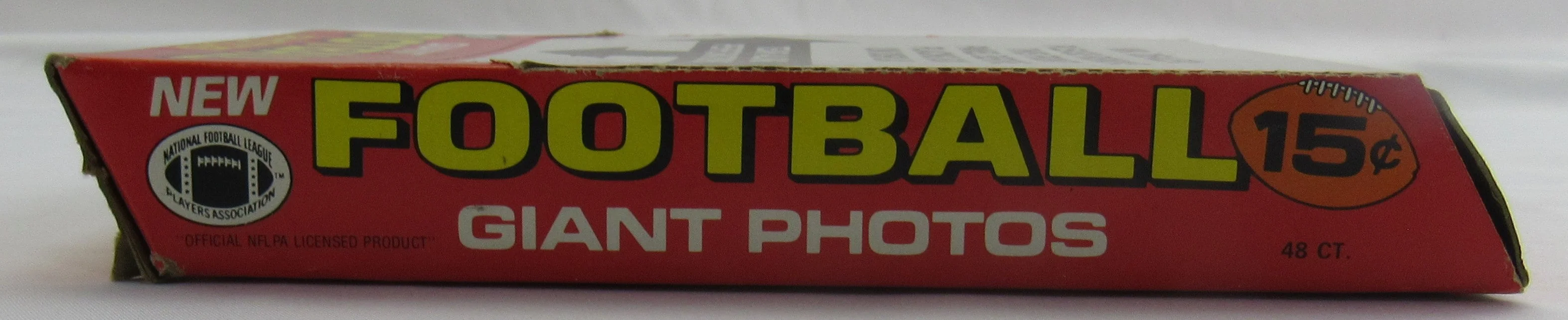 1980 Topps Giant Football Photos Box - Walter Payton Topps Super - Image 2