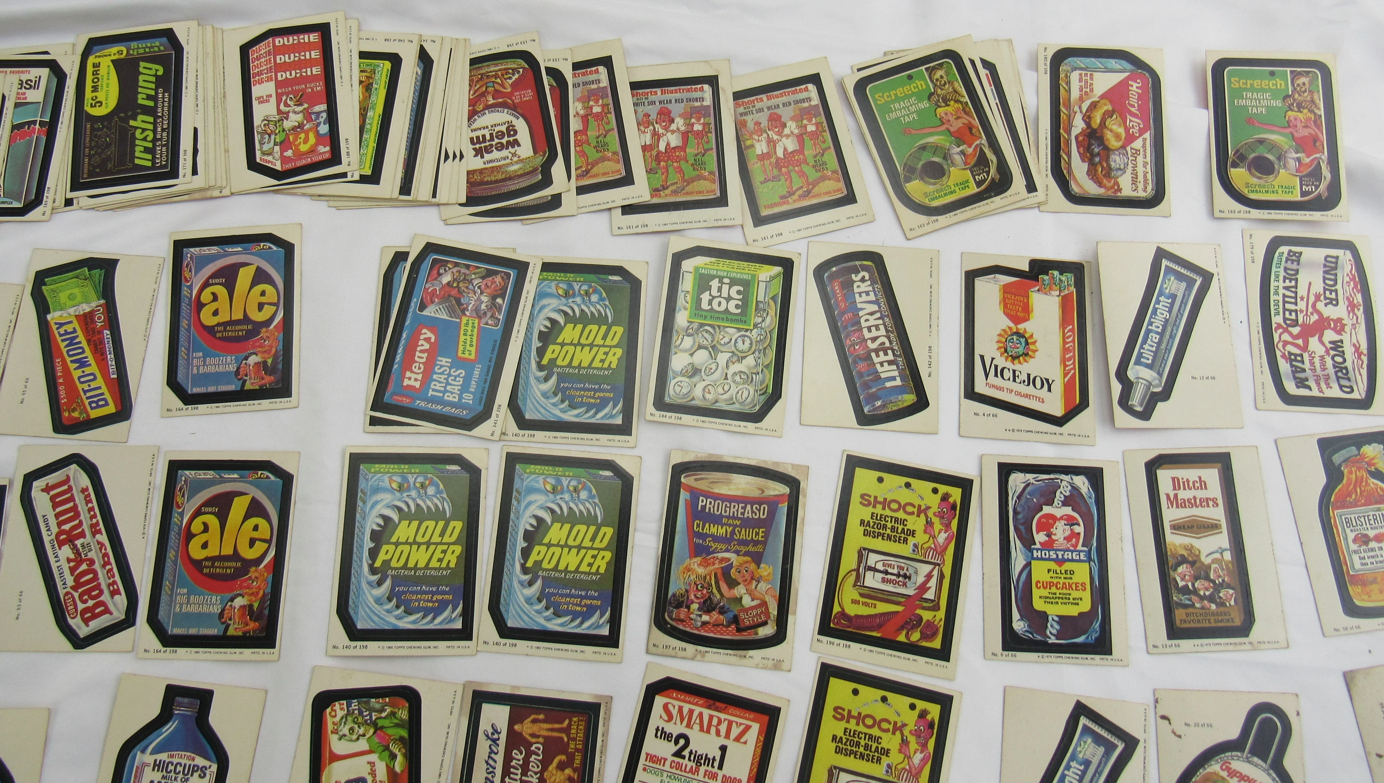 1980 Topps Wacky Package Lot - Series 1,2,3 - 175 Card Lot - Image 4