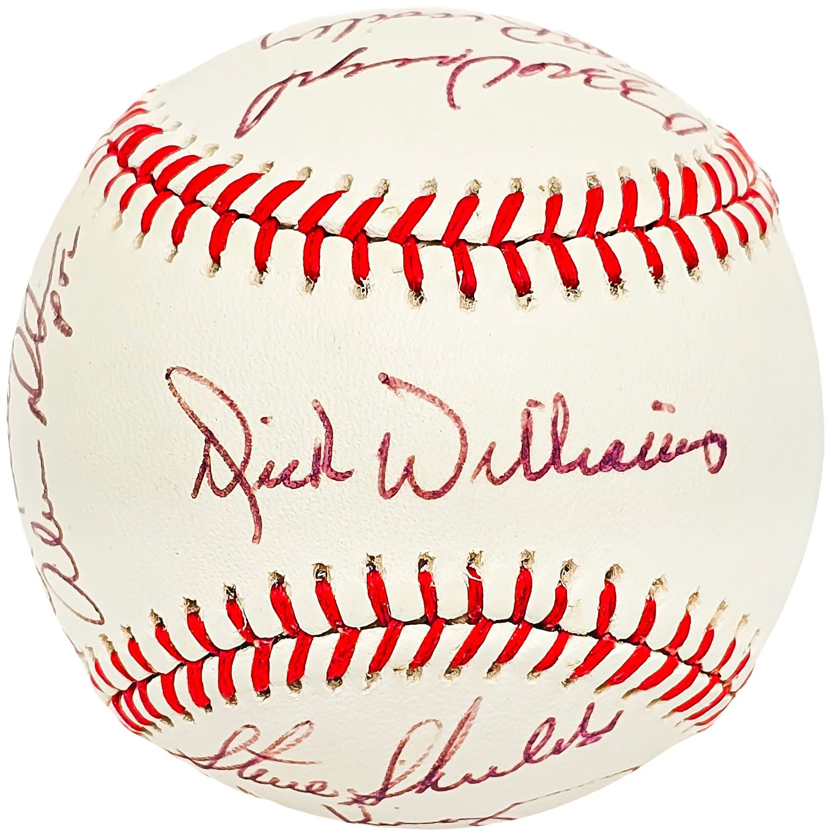 1987 Seattle Mariners Team Signed Autographed Official AL Baseball With 19 Signatures SKU #220705