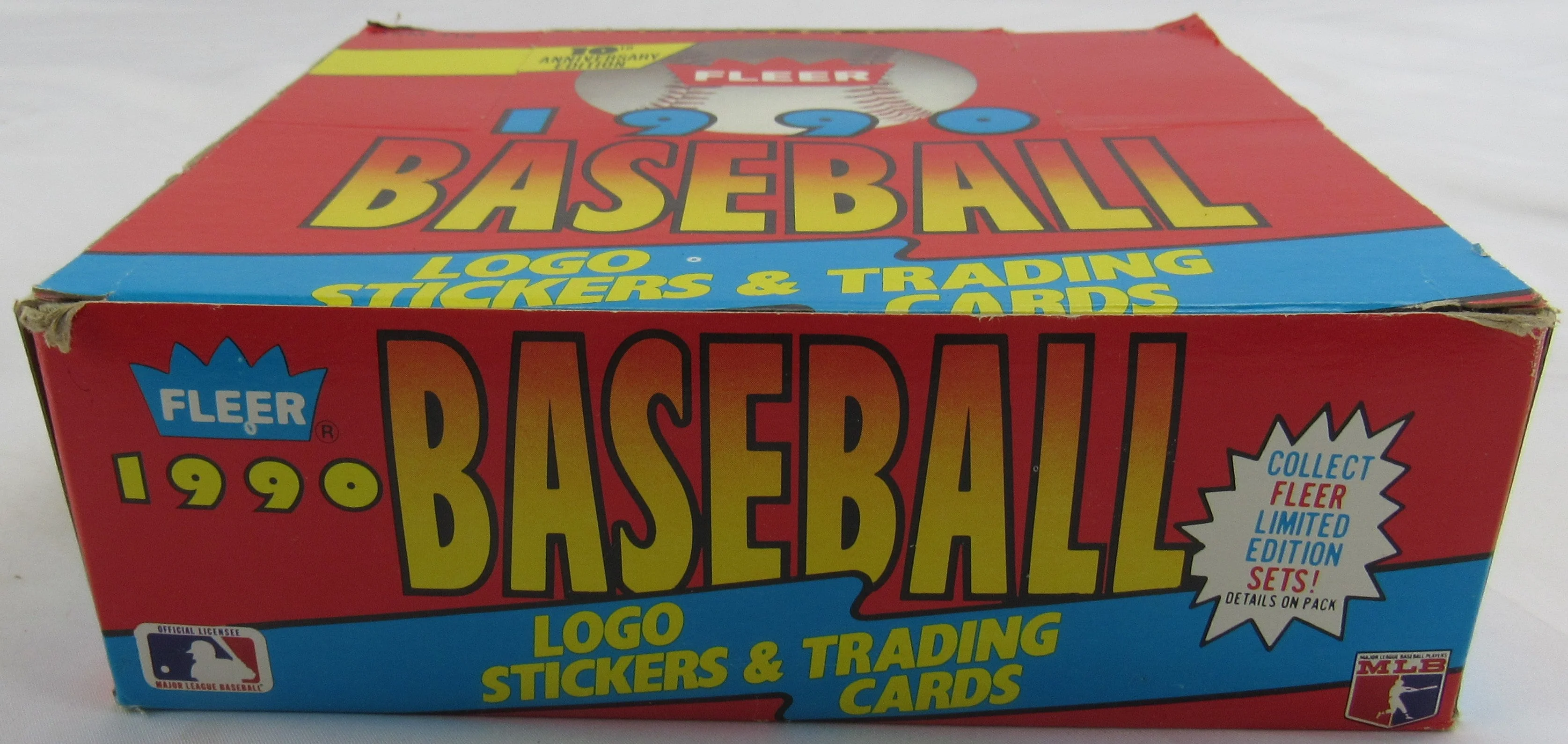 1990 Fleer Baseball Cello Wax Box - 24 Ct. - Image 3