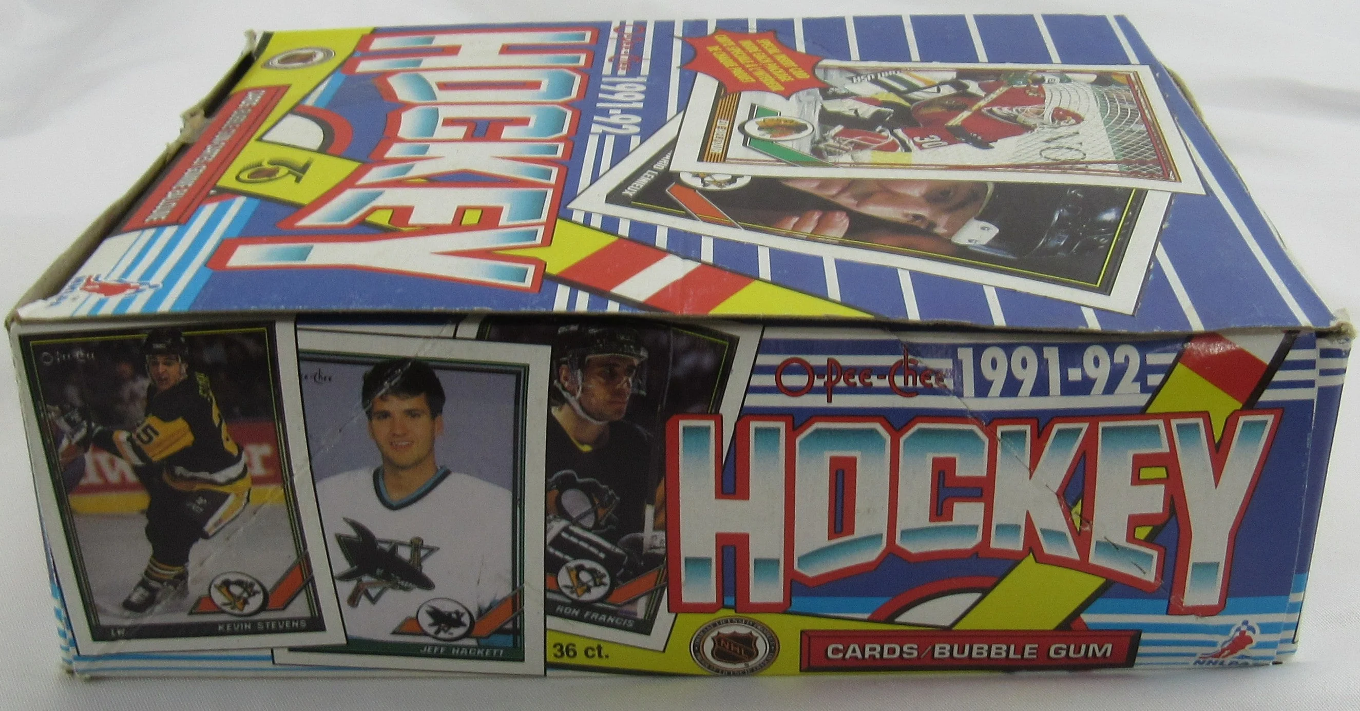 1991-92 O-Pee-Chee Hockey Wax Box - 36ct Box - Image 3