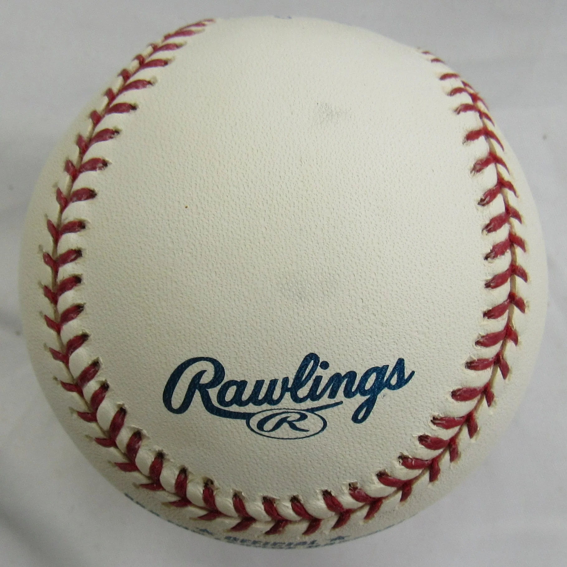 Aaron Small Signed Rawlings Baseball Steiner Hologram - Image 2