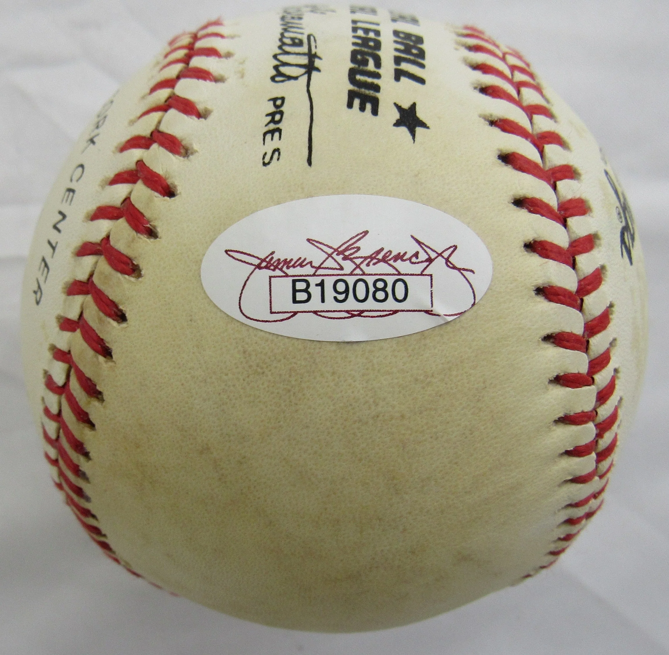 Al Gionfriddo Signed Rawlings Baseball JSA B19080 - Image 5