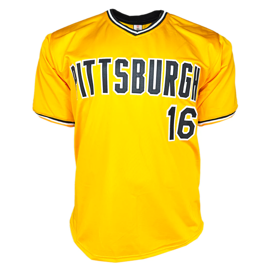 Al Oliver Signed Pittsburgh Yellow Baseball Jersey (JSA) - Image 3