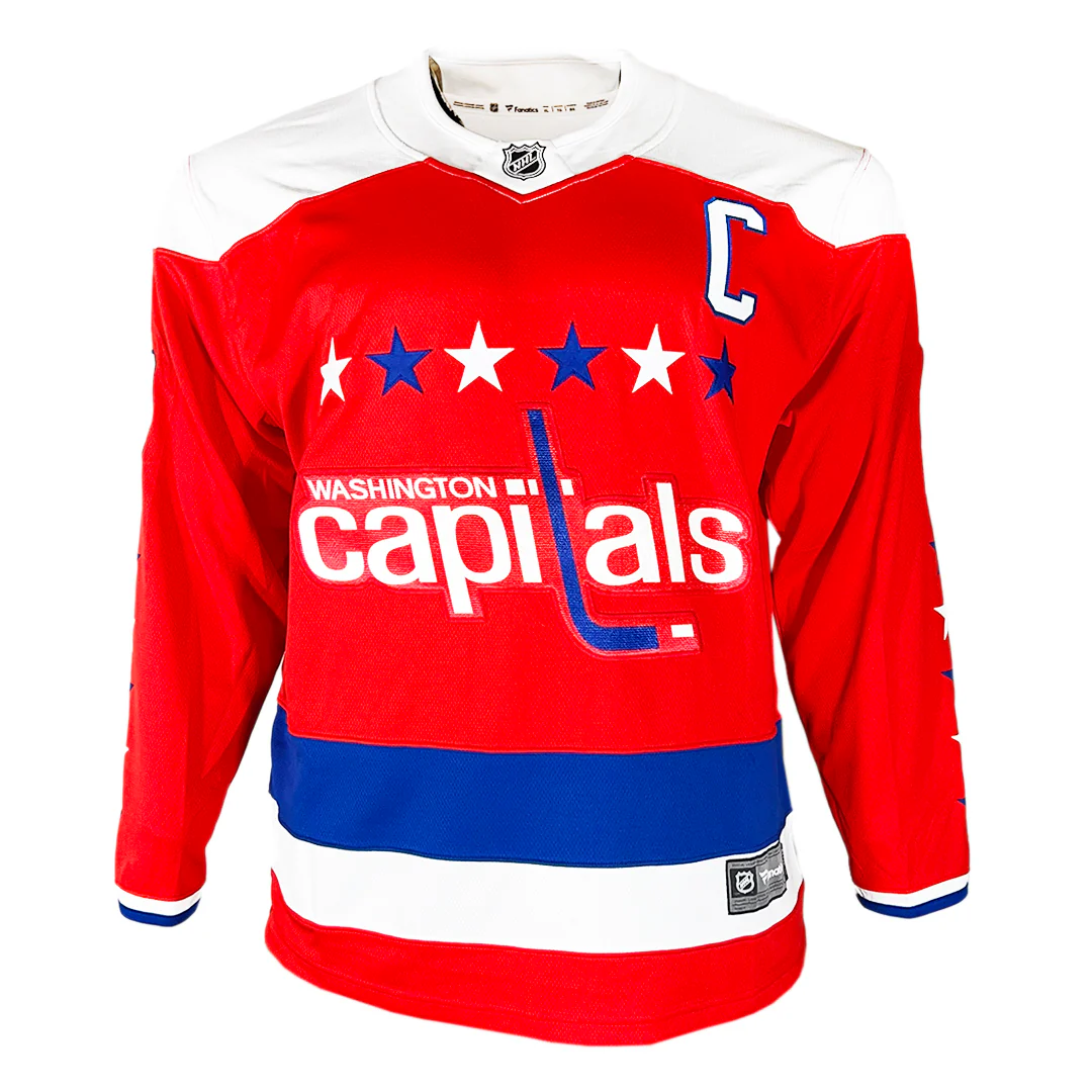 Alexander Ovechkin Signed Authentic Washington Capitals Alternate Red 5XL Hockey Jersey (JSA) - Image 3