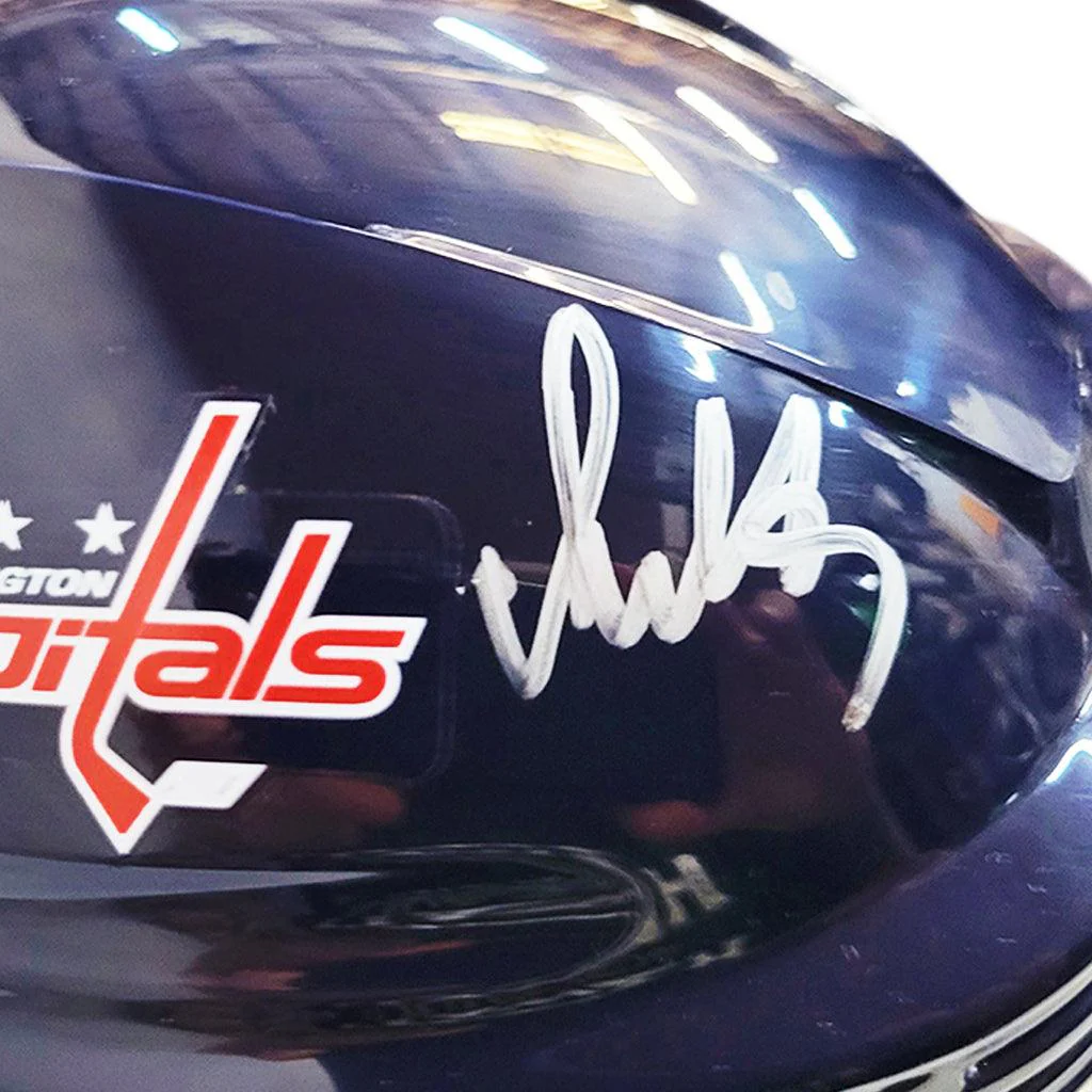 Alexander Ovechkin Signed Washington Capitals Mini Hockey Helmet (JSA) - Image 2