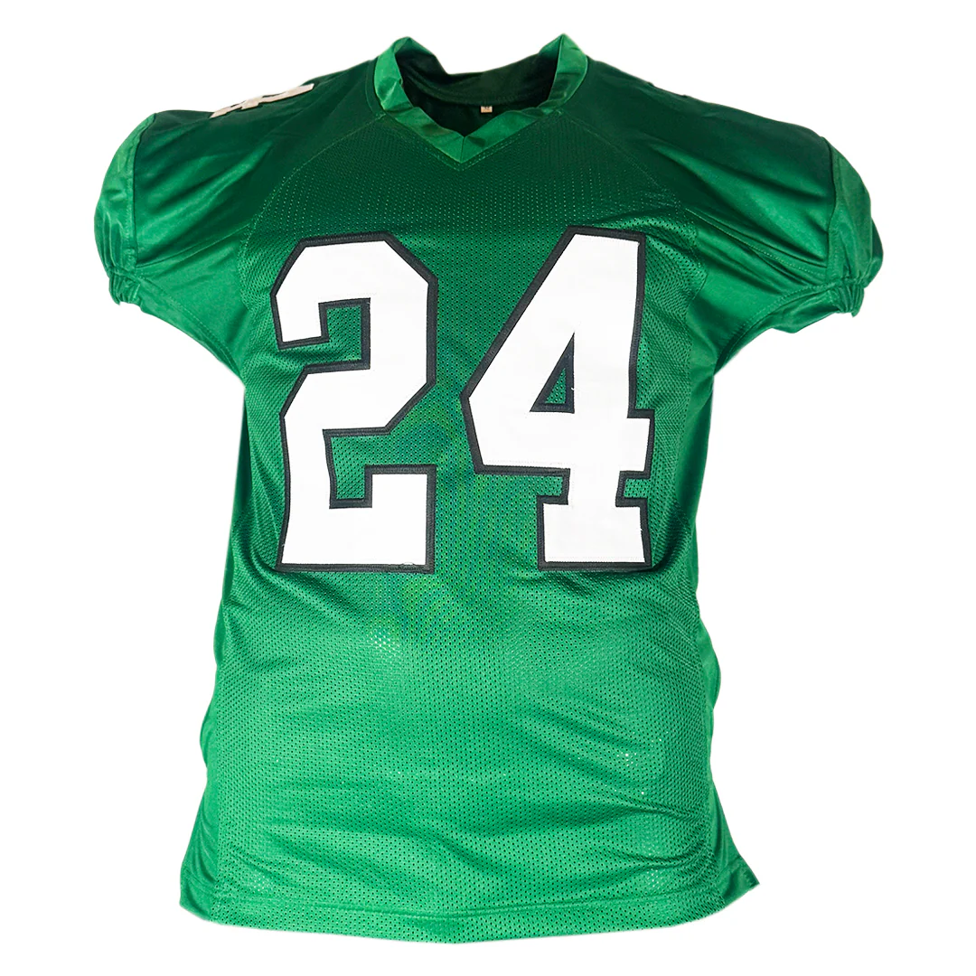 Andrew Mukuba Signed Philadelphia Green Football Jersey (Beckett) - Image 3