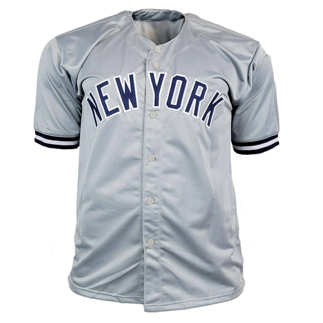 Andruw Jones Signed New York Grey Baseball Jersey (JSA) - Image 3