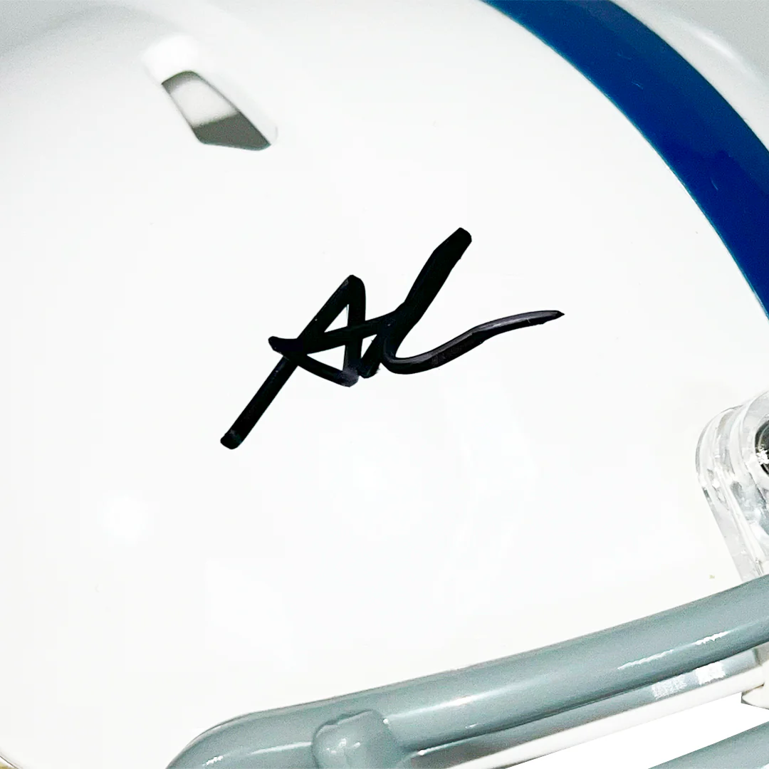Anthony Richardson Signed Indianapolis Colts Speed Mini Football Helmet (JSA) - Image 2