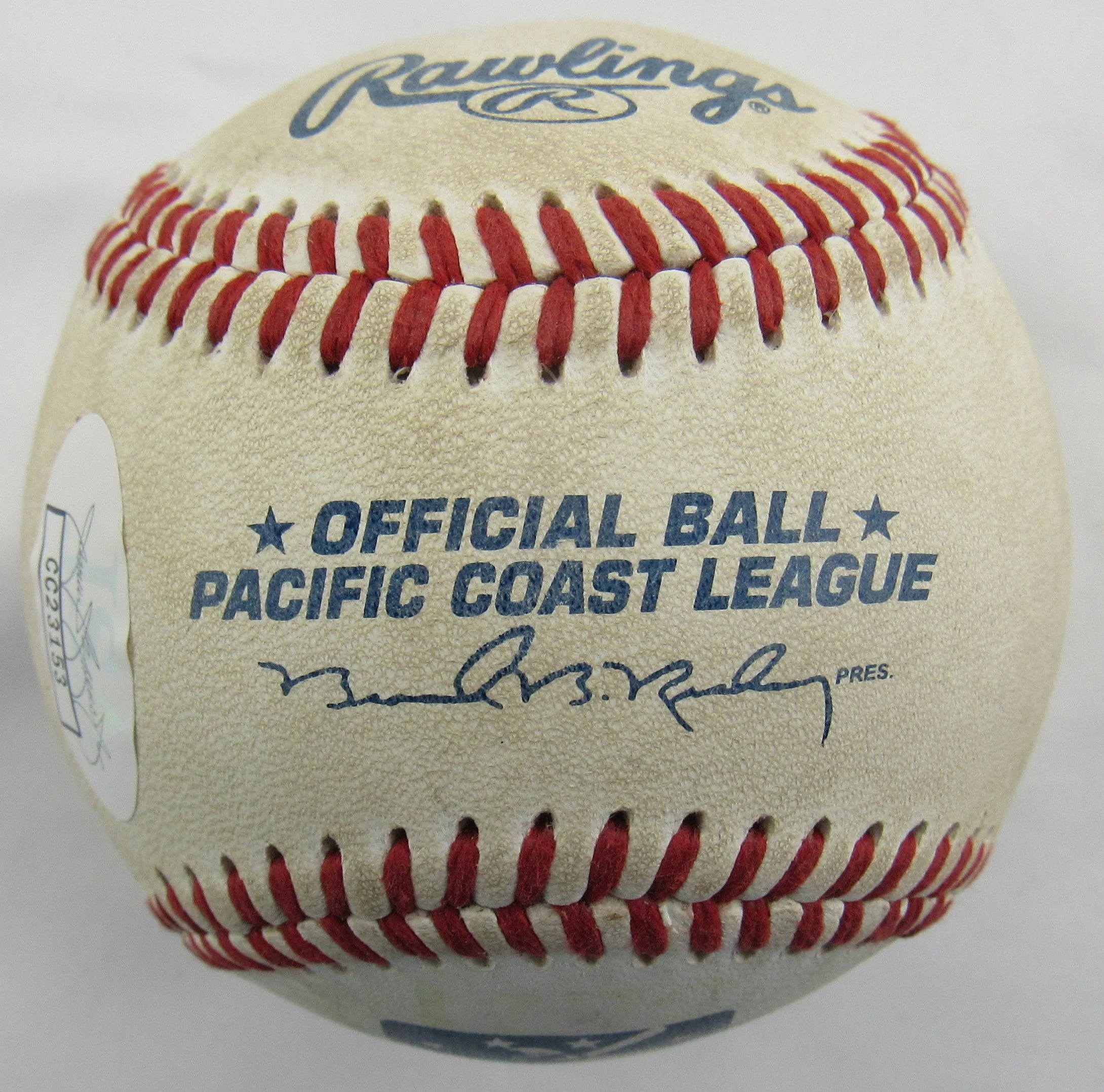 Augie Ojeda Signed Auto Rawlings Baseball JSA CC23153 B168 - Image 3
