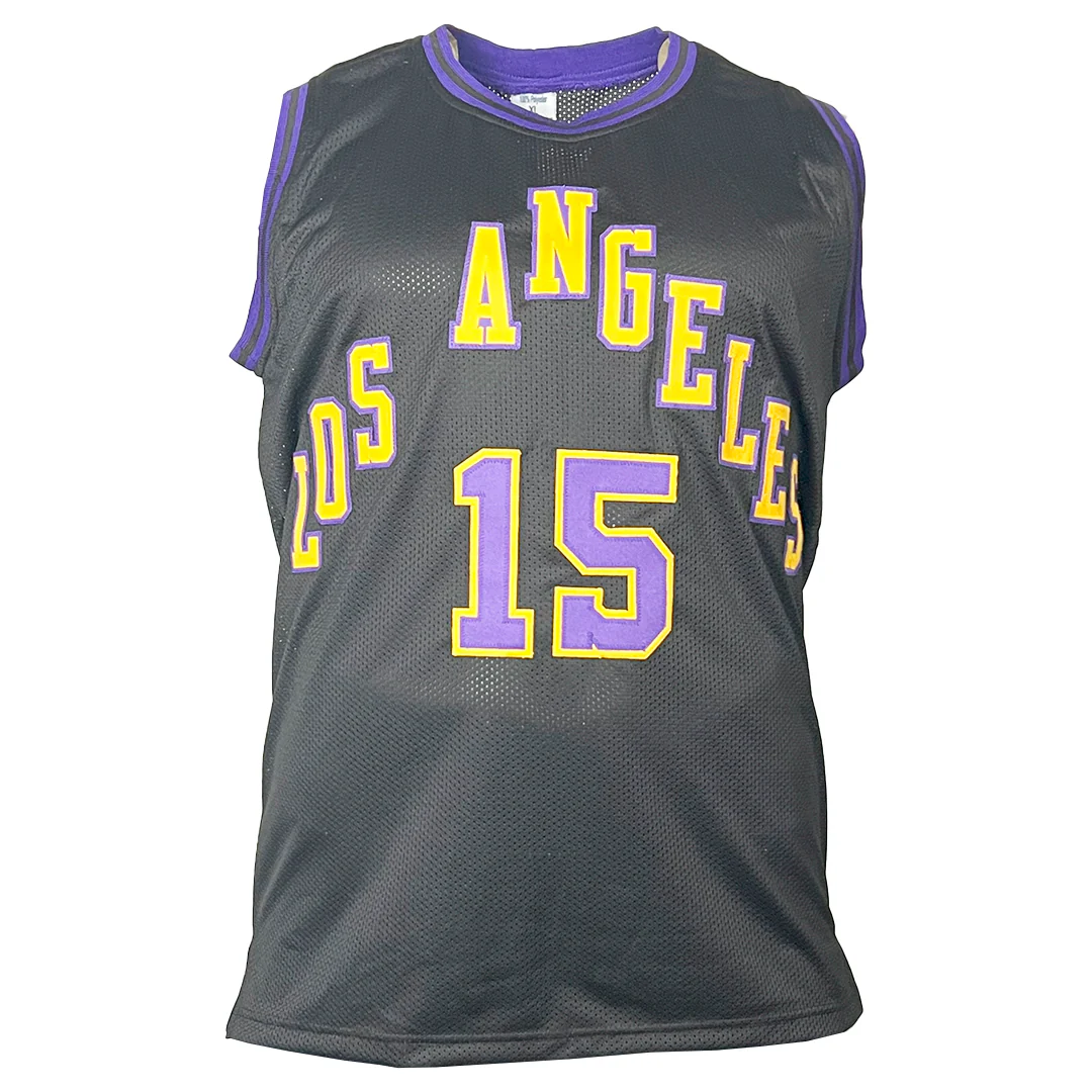 Austin Reaves Signed Los Angeles Black Basketball Jersey (Beckett) - Image 3