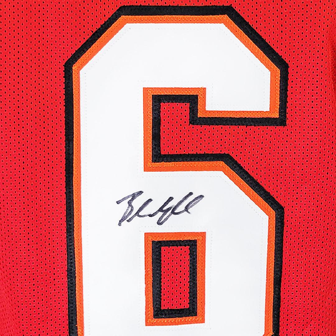 Baker Mayfield Signed Tampa Bay Red Football Jersey (Beckett) - Image 2