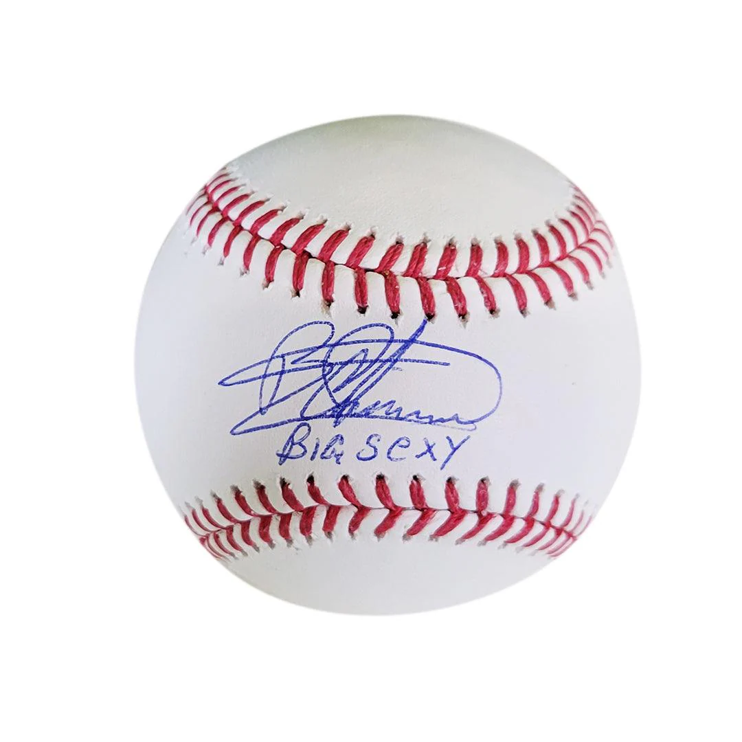 Bartolo Colon Signed Big Sexy Inscription Rawlings Official Major League Baseball (JSA)