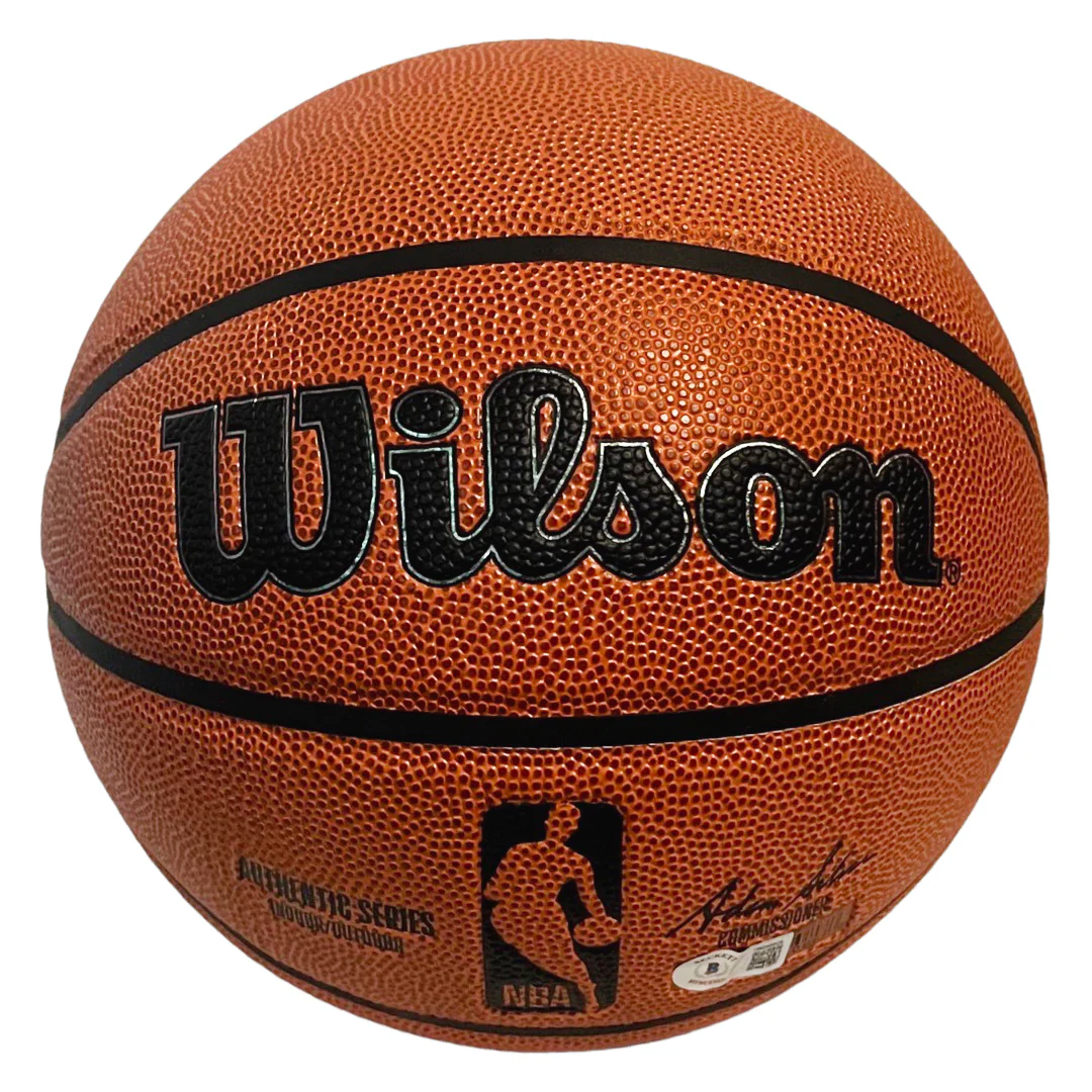 Bernard King Signed HOF 13 Inscription Wilson Authentic Series Basketball (Beckett) - Image 3