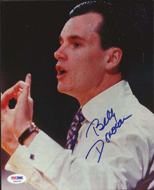 Billy Donovan Autographed 8x10 Photo Florida Gators PSA/DNA #S40163
