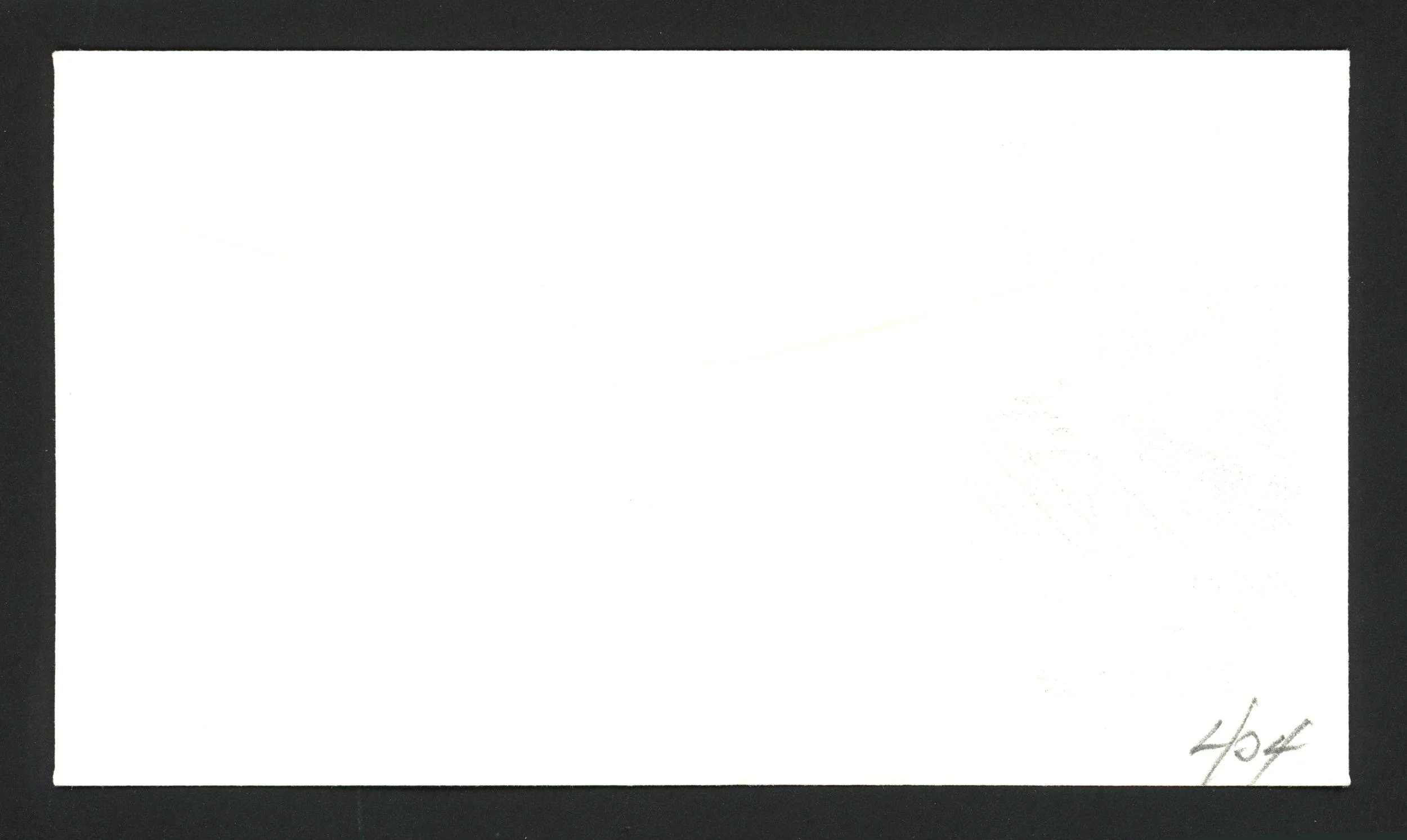 Billy Gabor Autographed First Day Cover Syracuse Nationals SKU #165017 - Image 2
