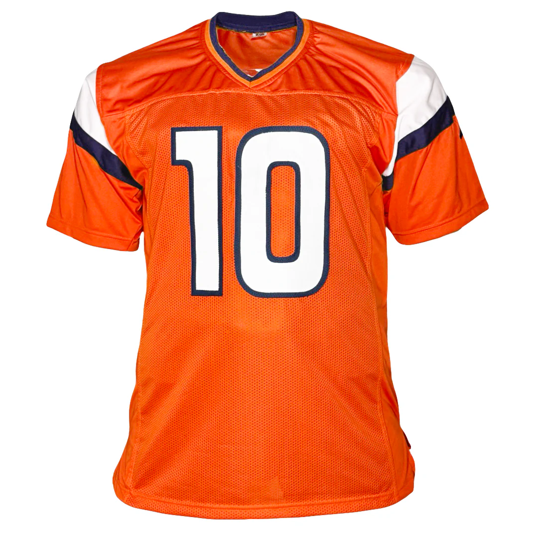 Bo Nix Signed Denver Orange Football Jersey (Beckett) - Image 3