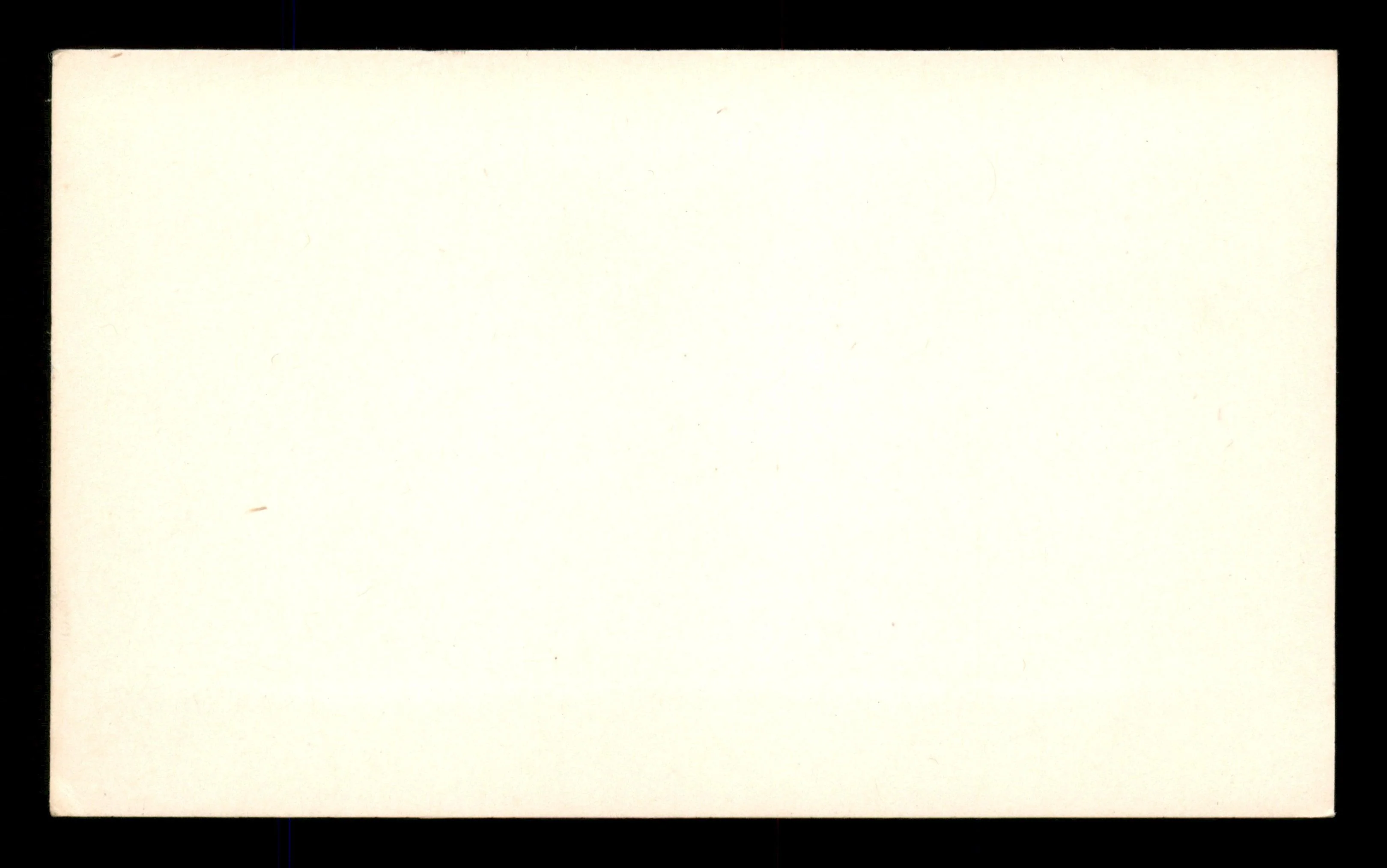 Bob O'Farrell Autographed 3x5 Index Card Chicago Cubs SKU #200831 - Image 2