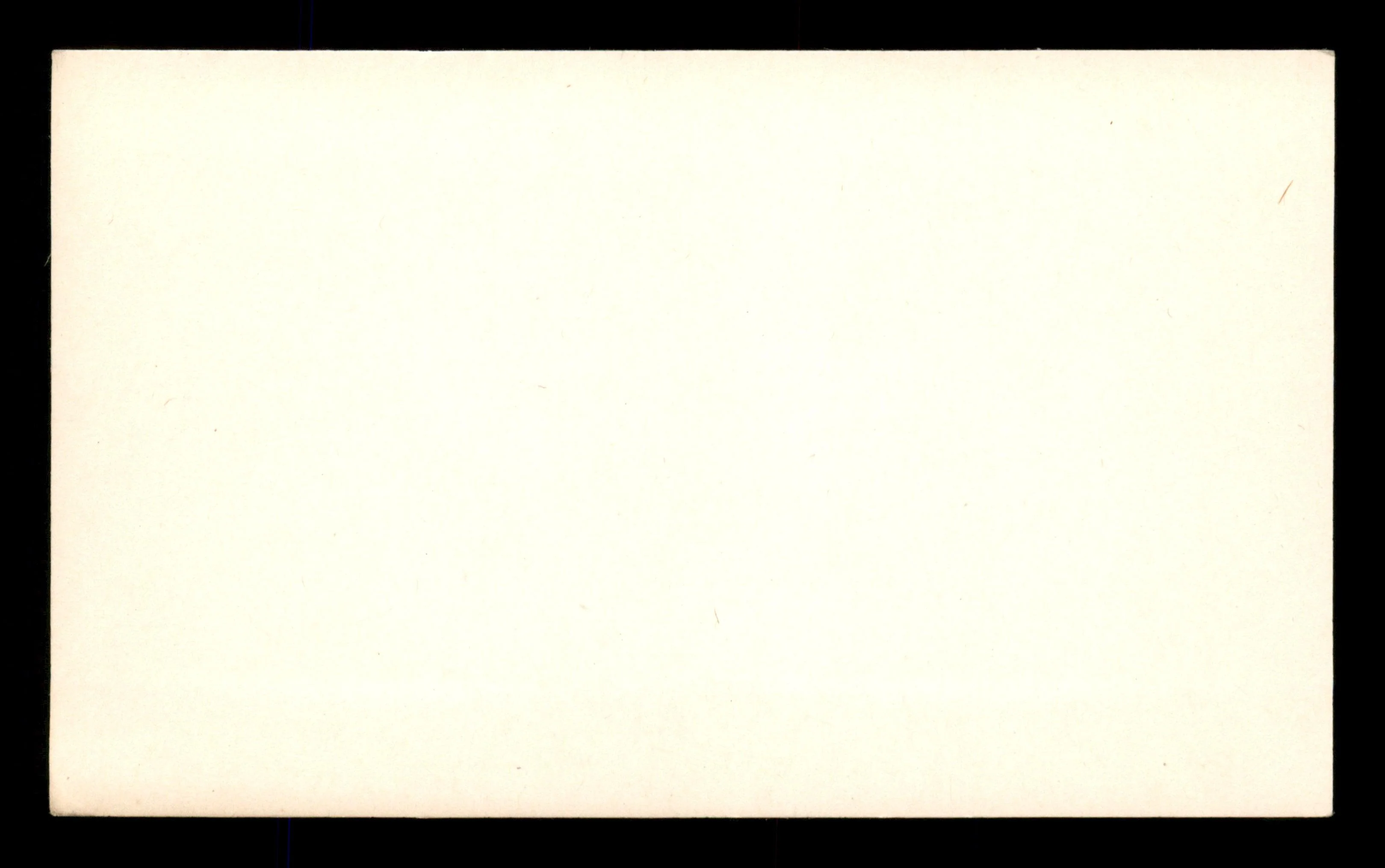 Bob O'Farrell Autographed 3x5 Index Card Chicago Cubs SKU #200835 - Image 2