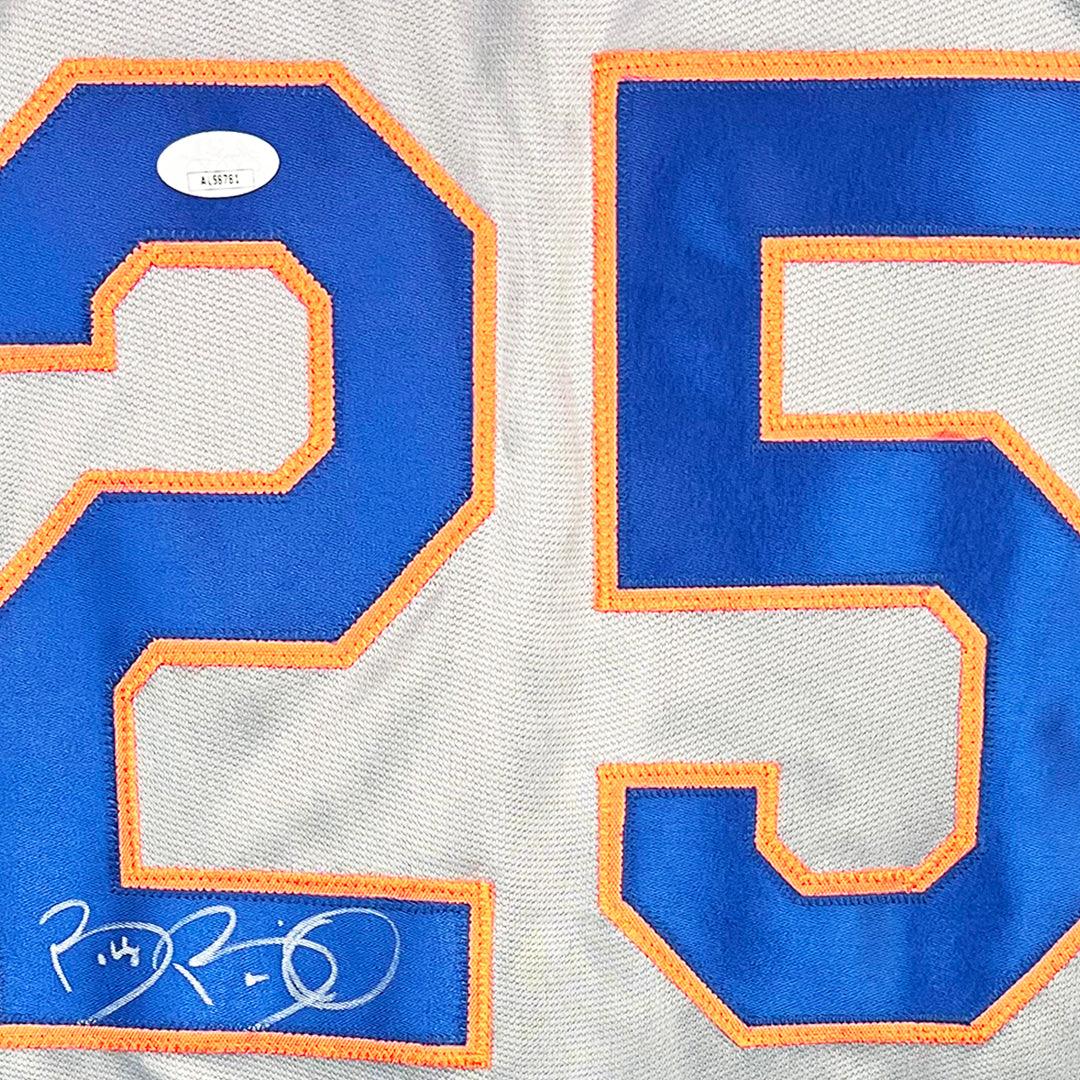 Bobby Bonilla Signed New York Grey Baseball Jersey (JSA) - Image 2