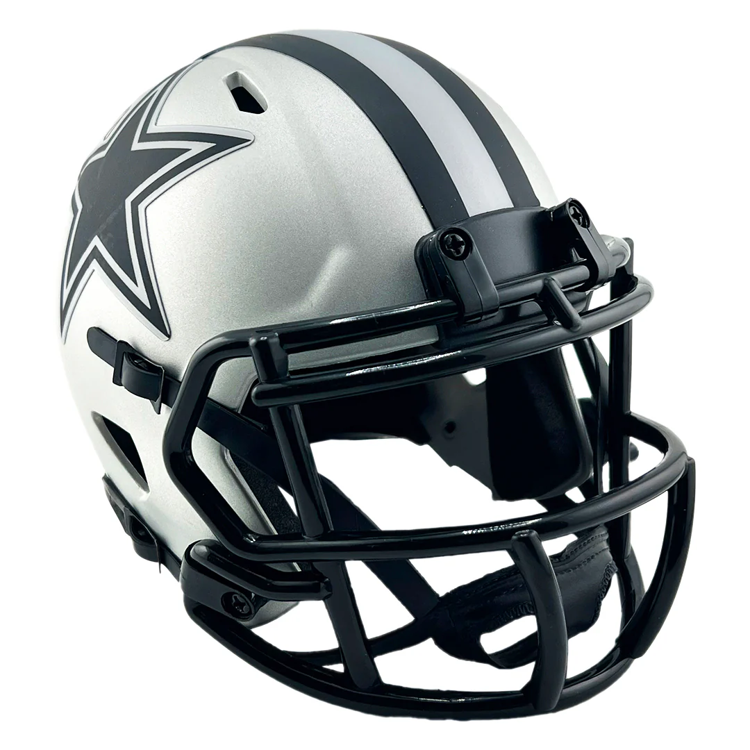 Brandon Aubrey Signed Dallas Cowboys Rave Mini Football Helmet (JSA) - Image 3
