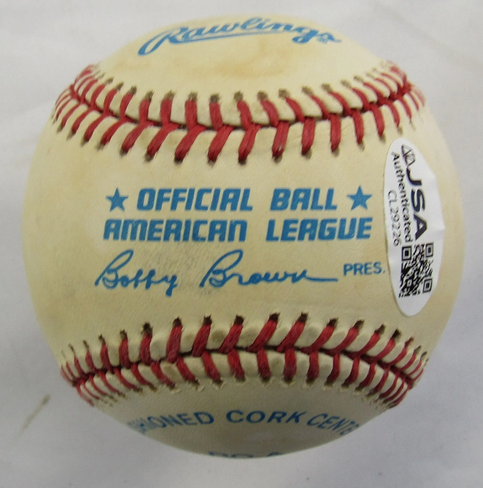 Brooks Robinson Harmon Killebrew Al Kaline + 1 Signed Rawlings Baseball JSA CL29226 - Image 6