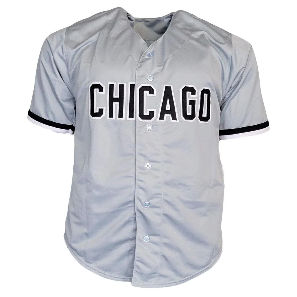 Carl Everett Signed 2005 WS Champs Inscription Chicago Grey Baseball Jersey (Beckett) - Image 2