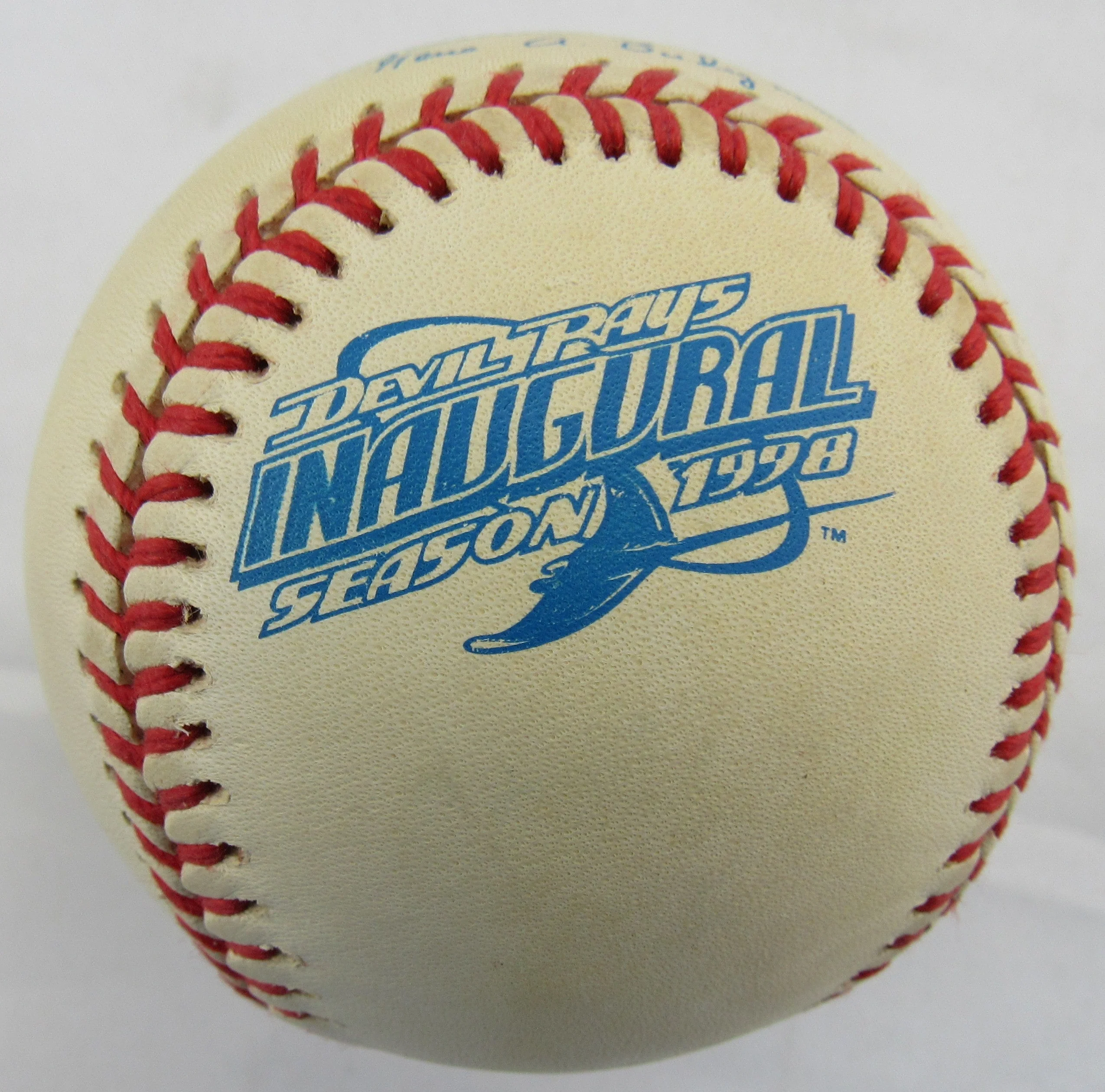 Chuck Knoblauch Signed Auto Rawlings 1998 Devil Rays Baseball - Image 3