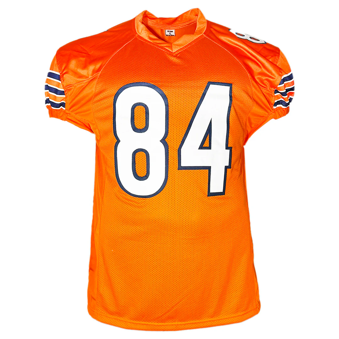 Colston Loveland Signed Chicago Orange Game Style Football Jersey (JSA) - Image 3