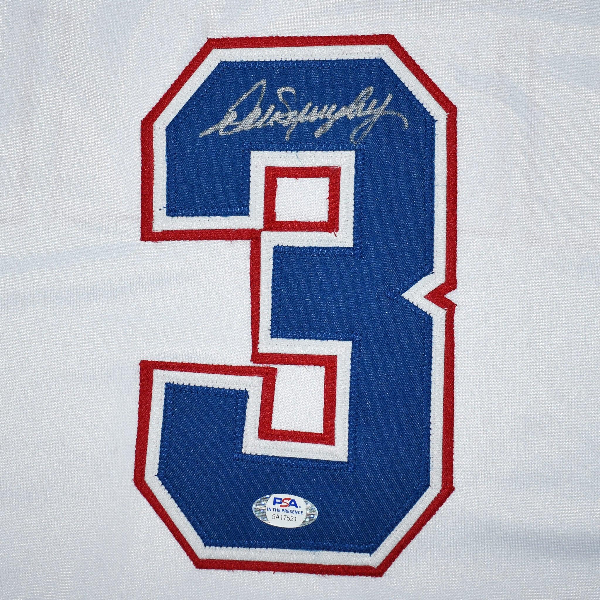 Dale Murphy Signed Atlanta White Baseball Throwback Jersey (JSA) - Image 2