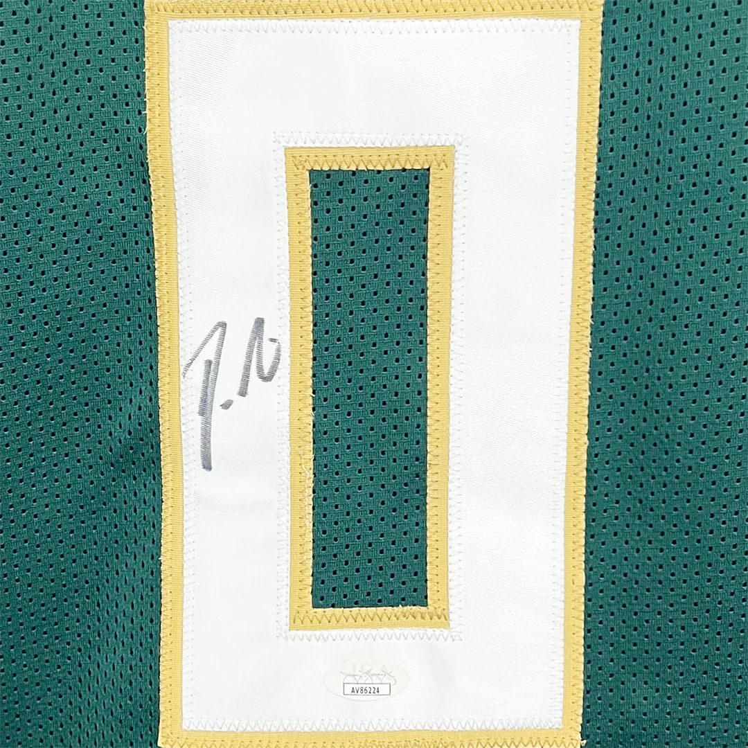Damian Lillard Signed Milwaukee Green Basketball Jersey (JSA) - Image 2