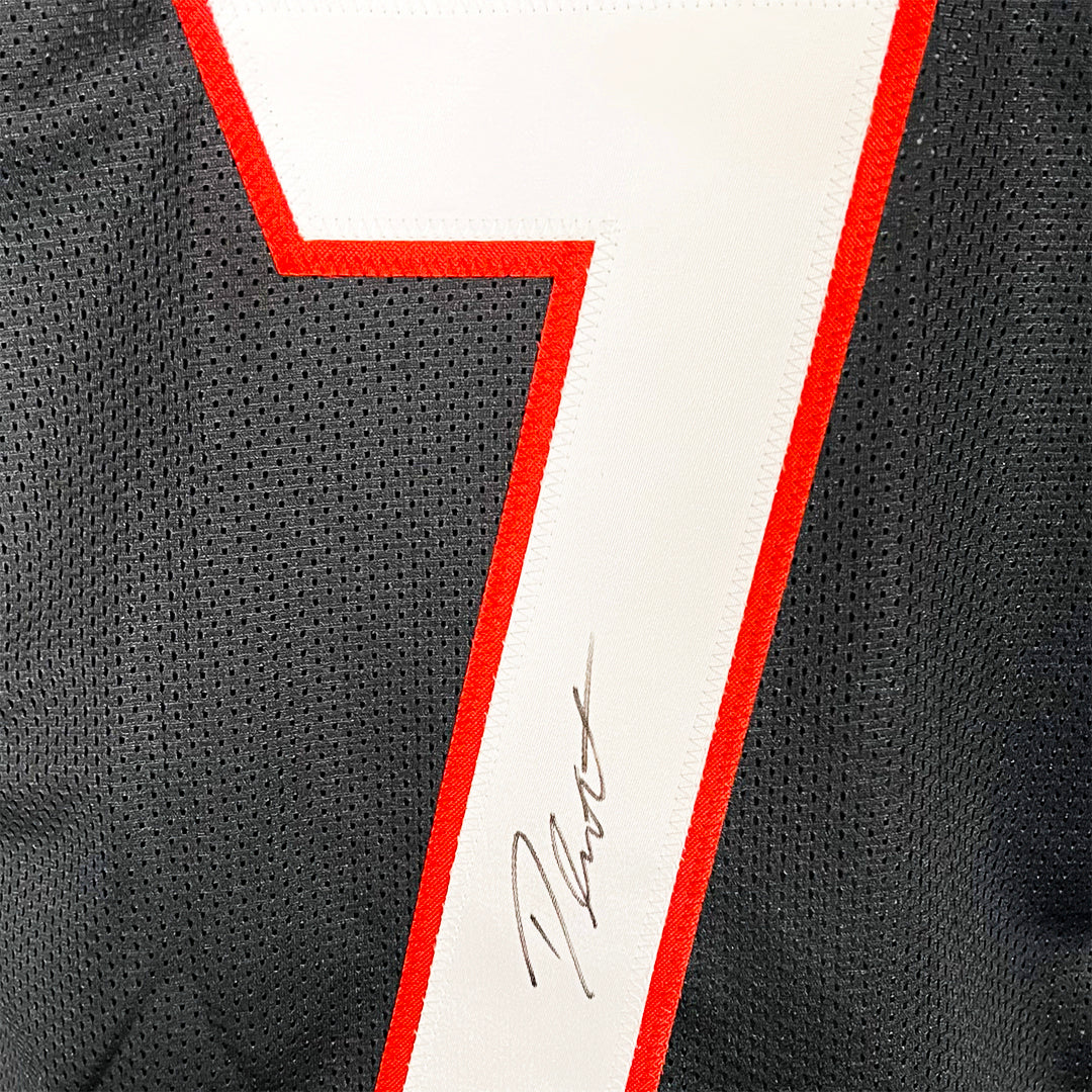 D'Andre Swift Signed Georgia College Black Football Jersey (Beckett) - Image 2