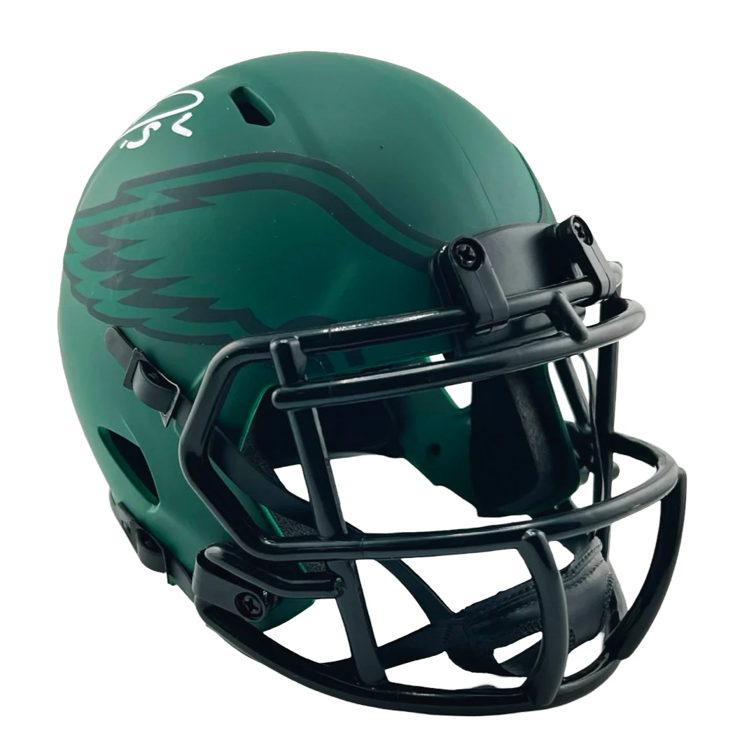 Darius Slay Signed Philadelphia Eagles Rave Mini Football Helmet (Beckett) - Image 3