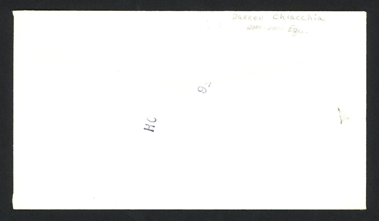 Darren Chiacchia Autographed First Day Cover Olympic Equestrian SKU #159610 - Image 2