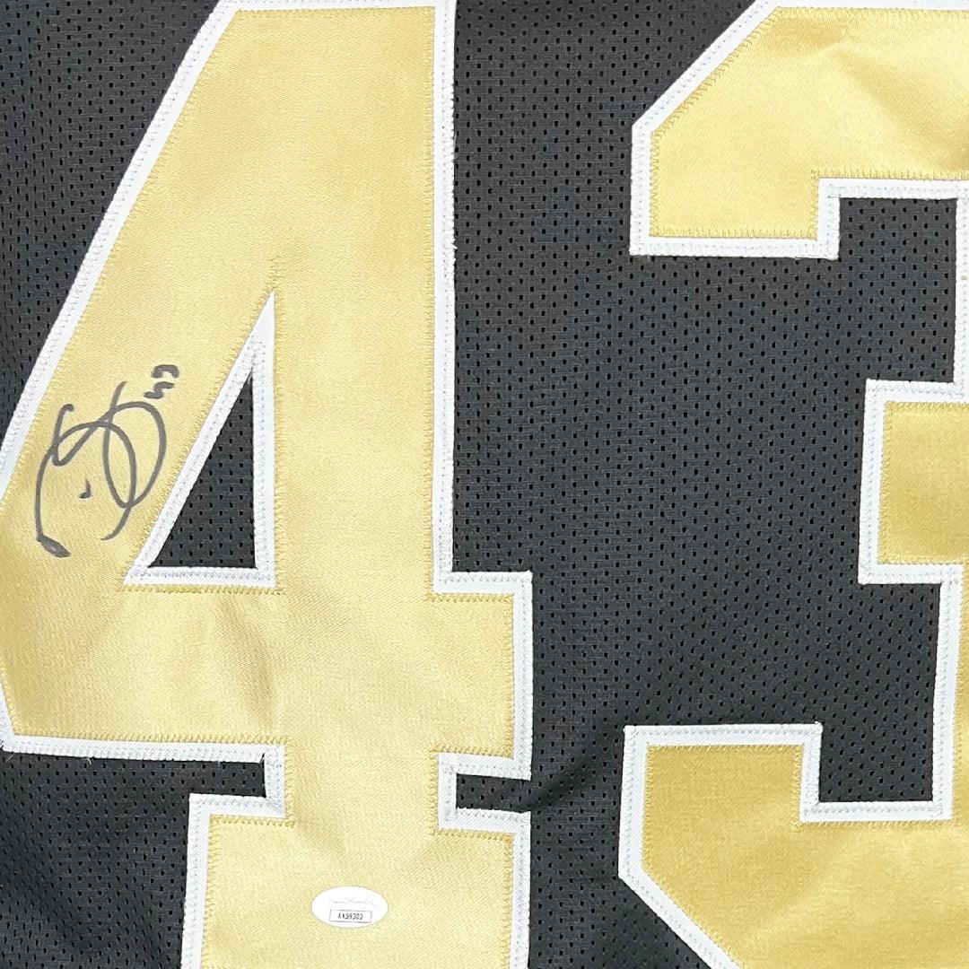 Darren Sproles Signed New Orleans Black Football Jersey (Beckett ) - Image 2
