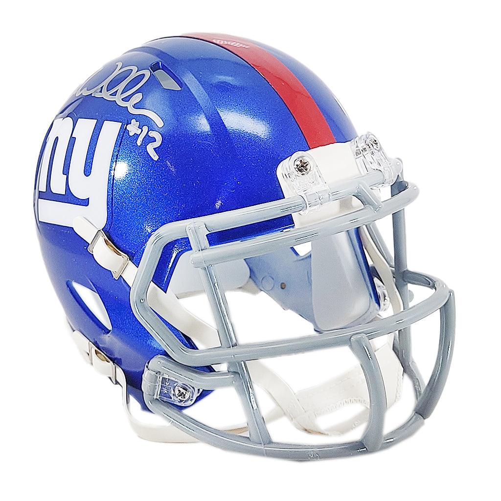 Darren Waller Signed New York Giants Speed Mini Football Helmet (JSA) - Image 3