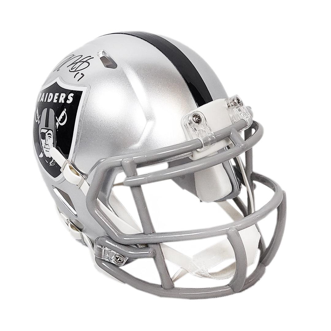 Davante Adams Signed Las Vegas Raiders Speed Mini Football Helmet (Beckett) - Image 3