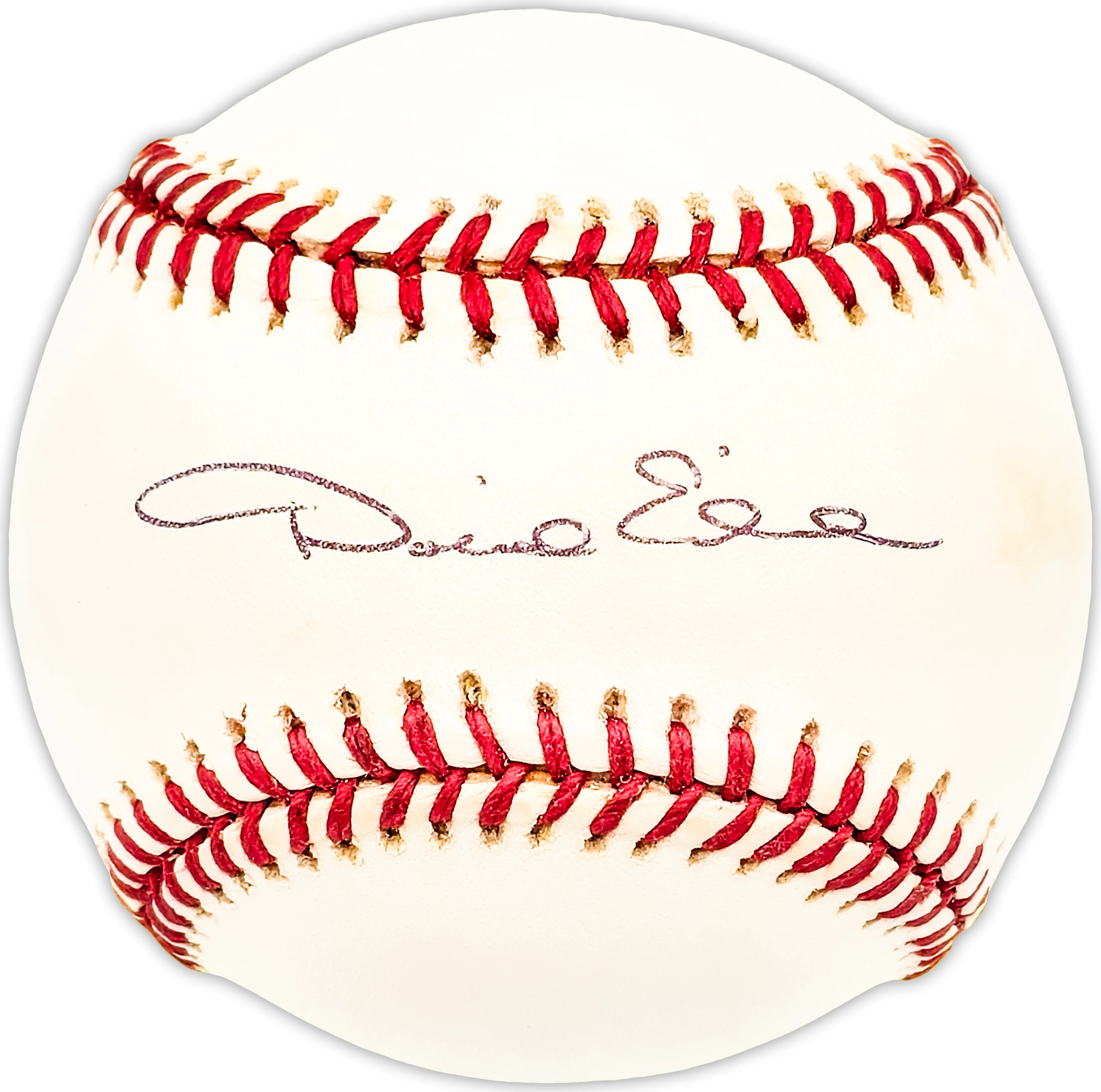 Dave Eiland Autographed Official AL Baseball New York Yankees Beckett BAS QR #BM25094