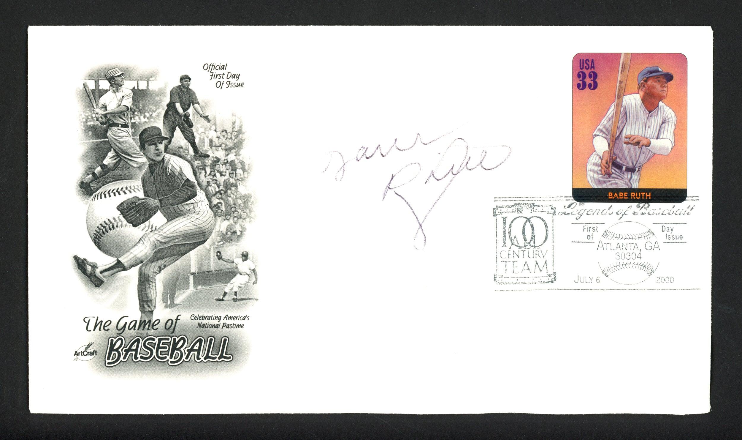 Dave Righetti Autographed First Day Cover New York Yankees SKU #164959