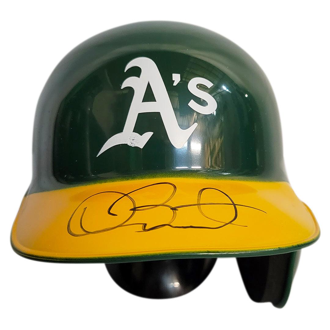 Dave Stewart Signed Oakland Athletics Mini MLB Baseball Batting Helmet (JSA) - Image 3