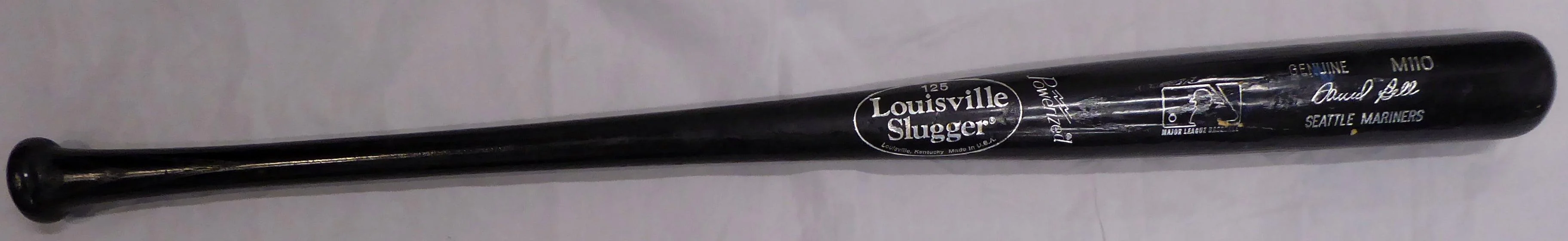 David Bell Game Used Louisville Slugger Bat Seattle Mariners SKU #198905 - Image 2