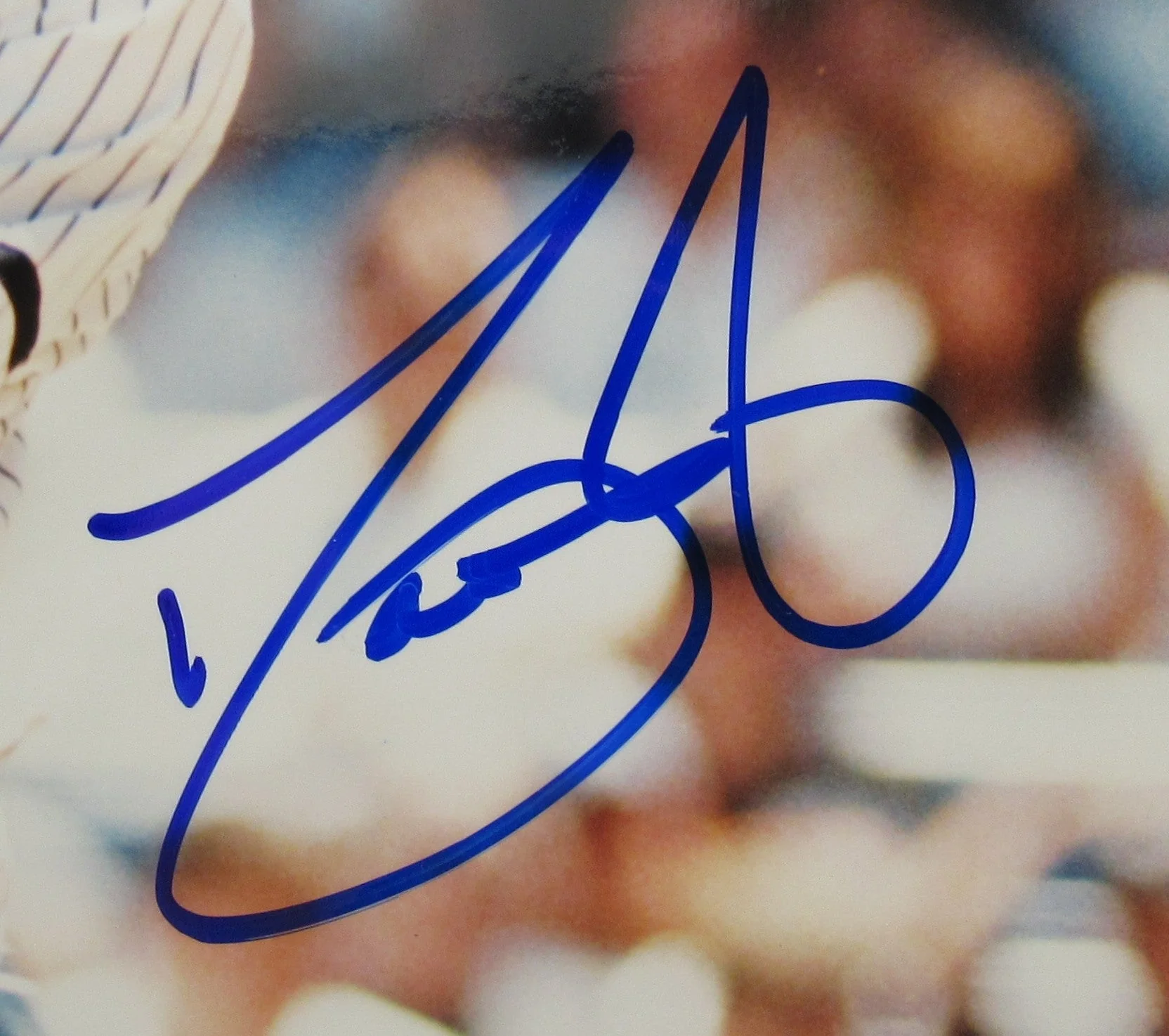 David Justice Signed Auto 8x10 Photo - Steiner Hologram - Image 2