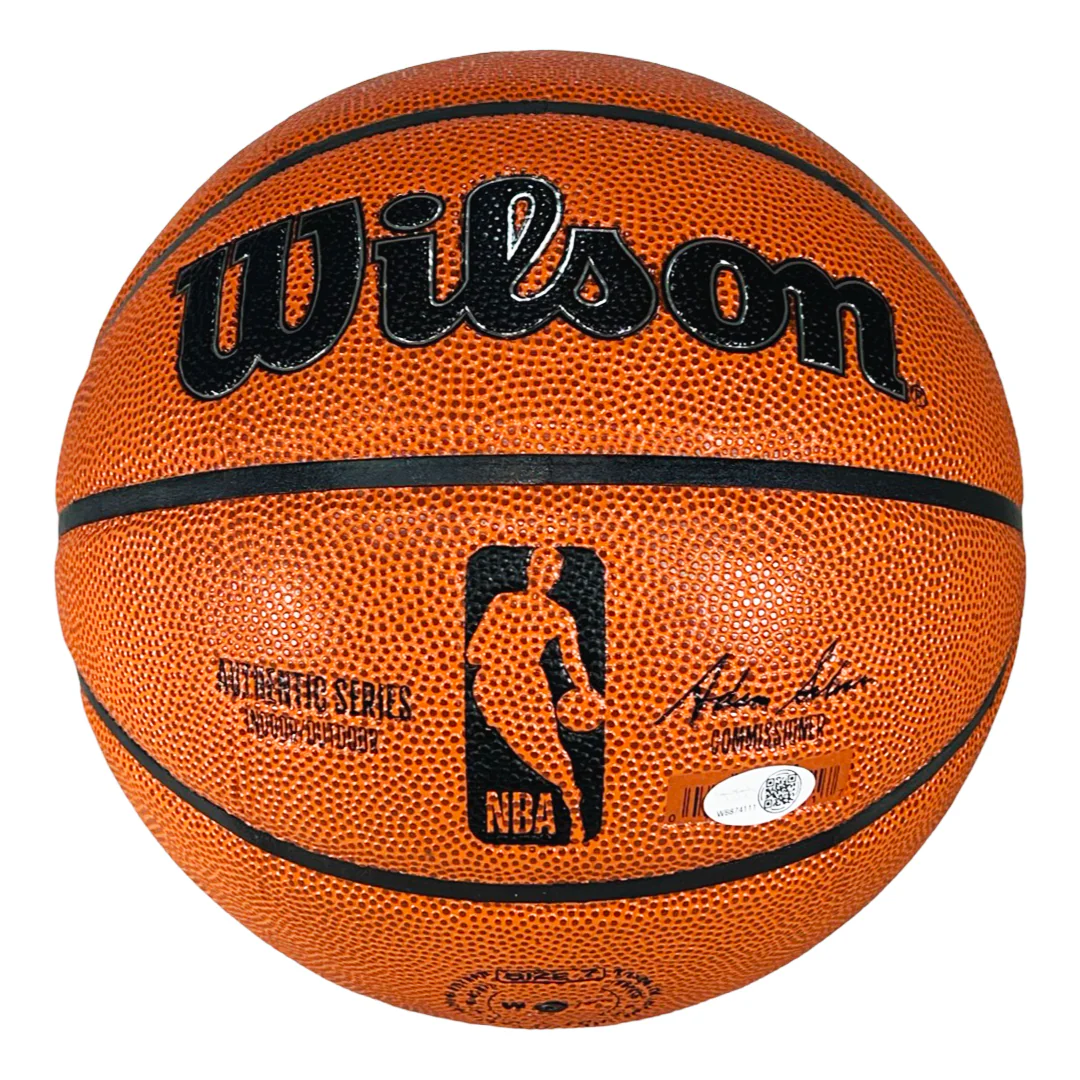 Dennis Rodman Signed HOF 2011 Inscription NBA Wilson Authentic Series Basketball (JSA) - Image 3