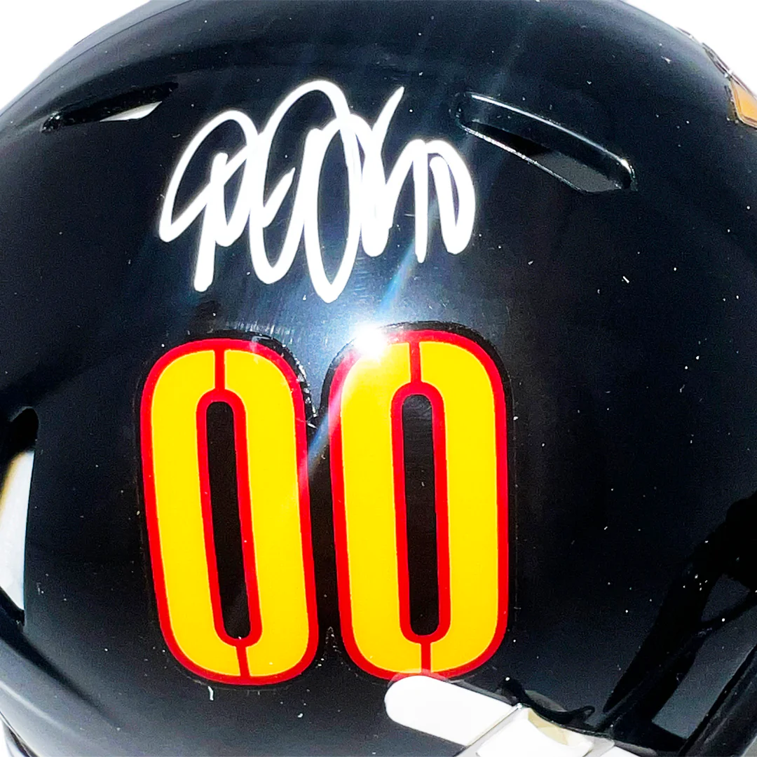 Desean Jackson Signed Washington Commanders Alt 2022 Mini Football Helmet (Beckett) - Image 2